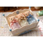 Sylvanian Families - Biscuit Bear Sleepy Triplets NEW In 2026  Coming June 2026